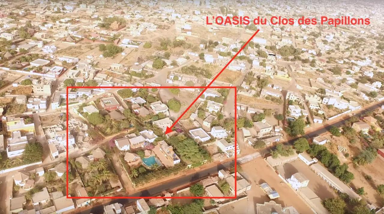 Hotel Le Clos Des Papillons Saly Portudal Bagian luar foto